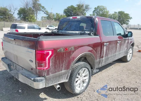2015 Ford F-150 King Ranch z USA, uszkodzony, nr VIN 1FTEW1EG8FFA49873